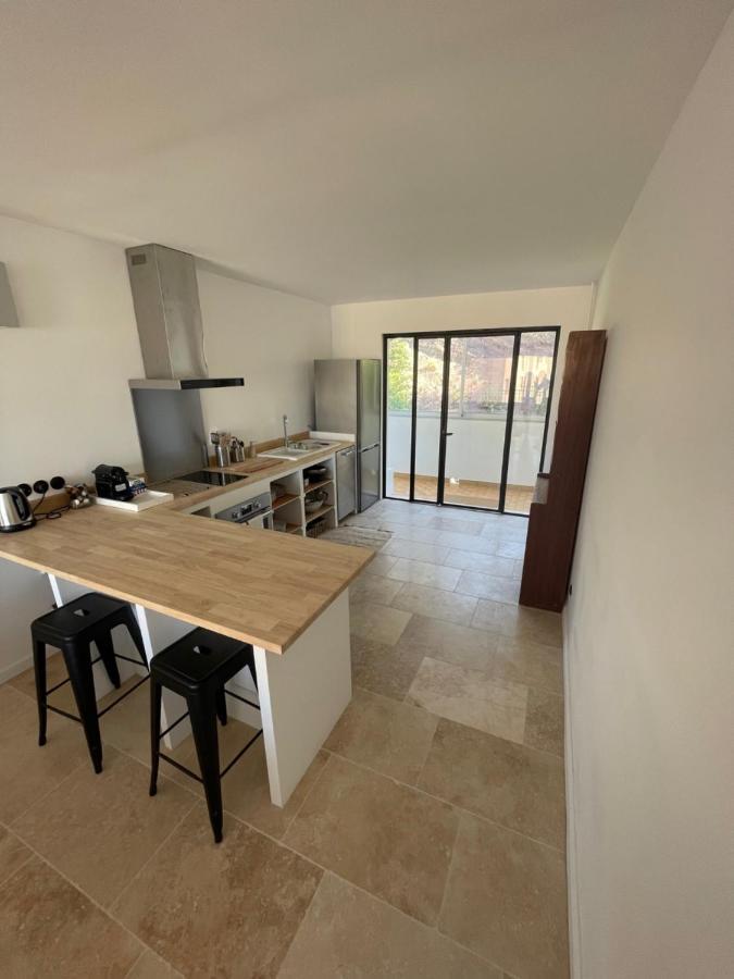 Design T3 Vue Mer Et Montagne 2 Chambres 3Mn De La Plage Fibre Clim سانت-ماندرييه-سور-مير المظهر الخارجي الصورة