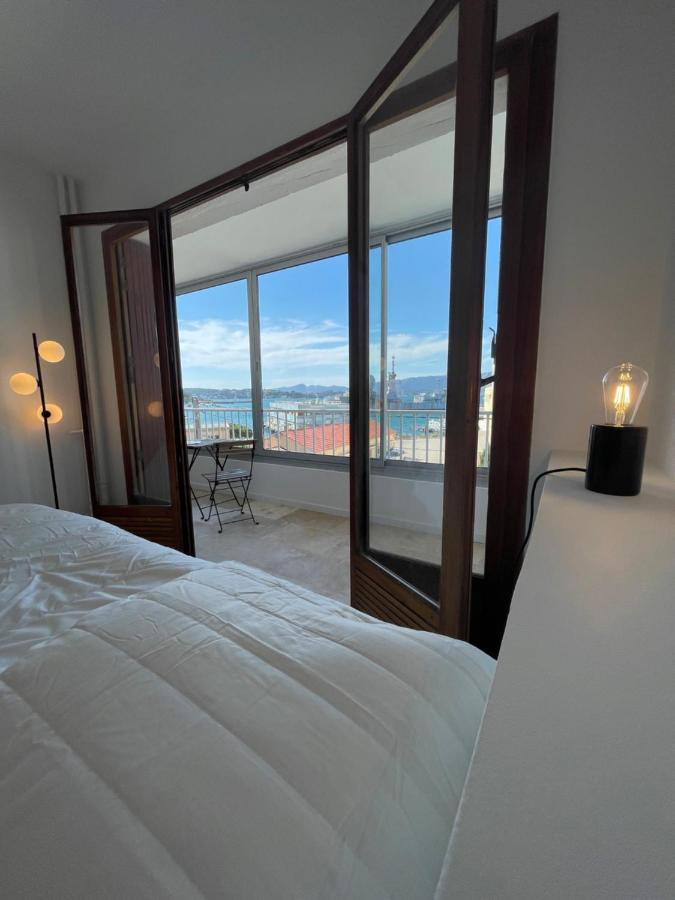 Design T3 Vue Mer Et Montagne 2 Chambres 3Mn De La Plage Fibre Clim سانت-ماندرييه-سور-مير المظهر الخارجي الصورة