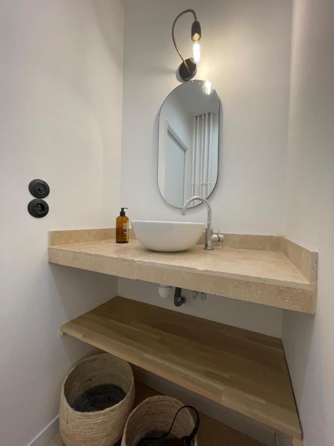 Design T3 Vue Mer Et Montagne 2 Chambres 3Mn De La Plage Fibre Clim سانت-ماندرييه-سور-مير المظهر الخارجي الصورة